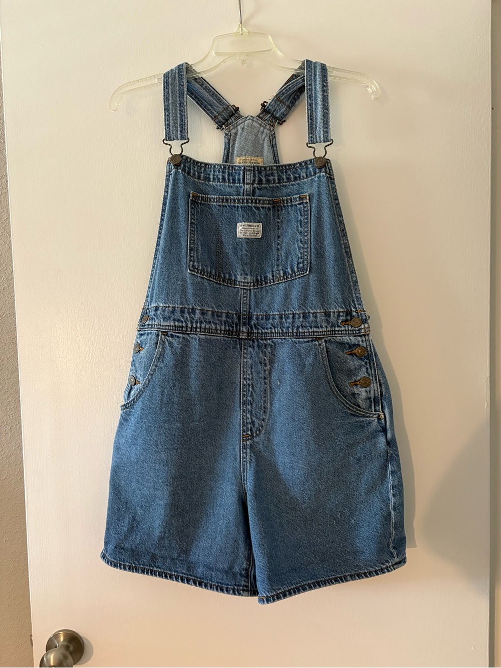 Levi’s Denim Overalls Shorts